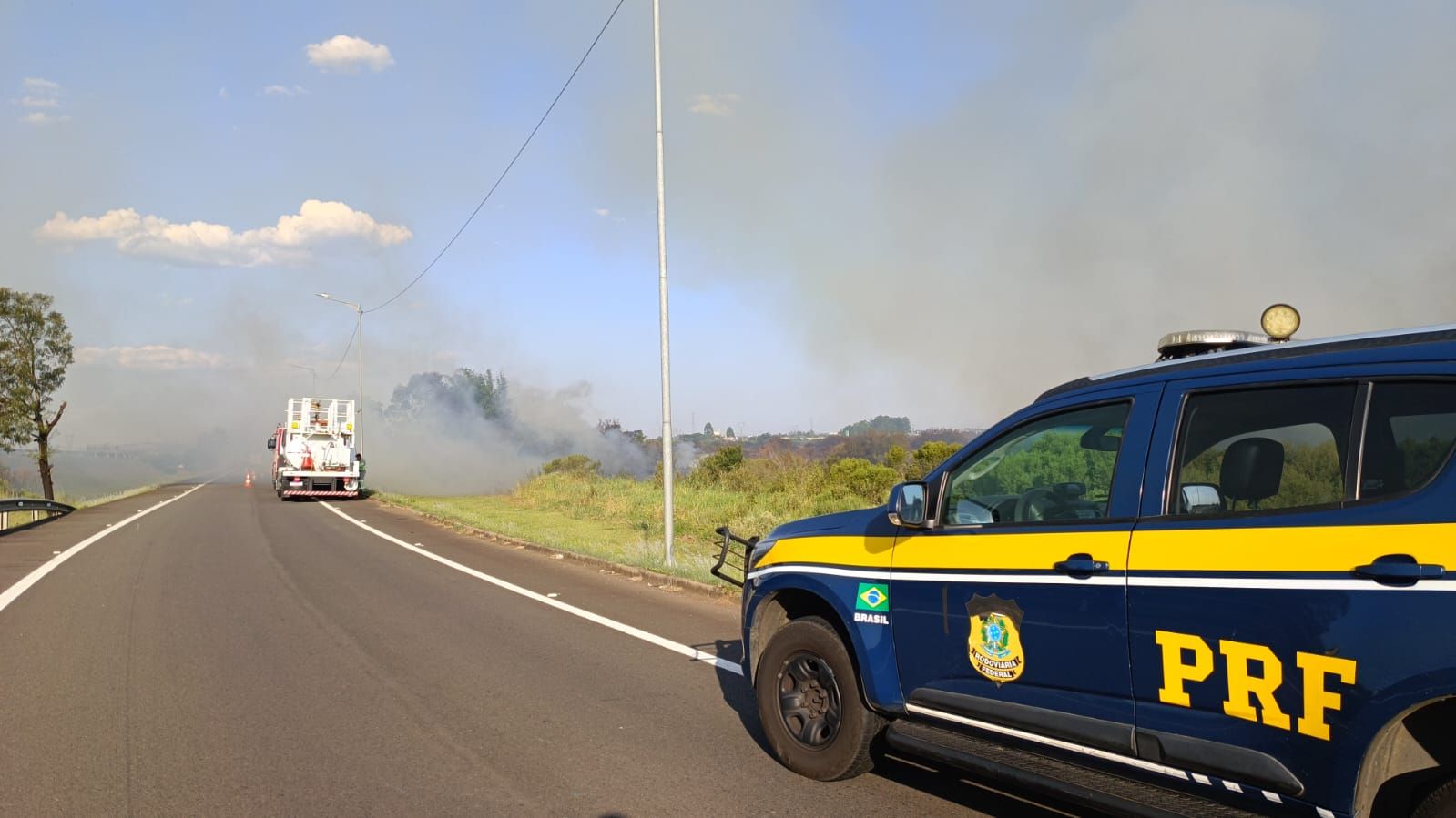 Prf Alerta Para Que Motoristas Evitem Causar Incêndios às Margens De